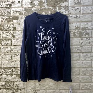 Winter tee shirt